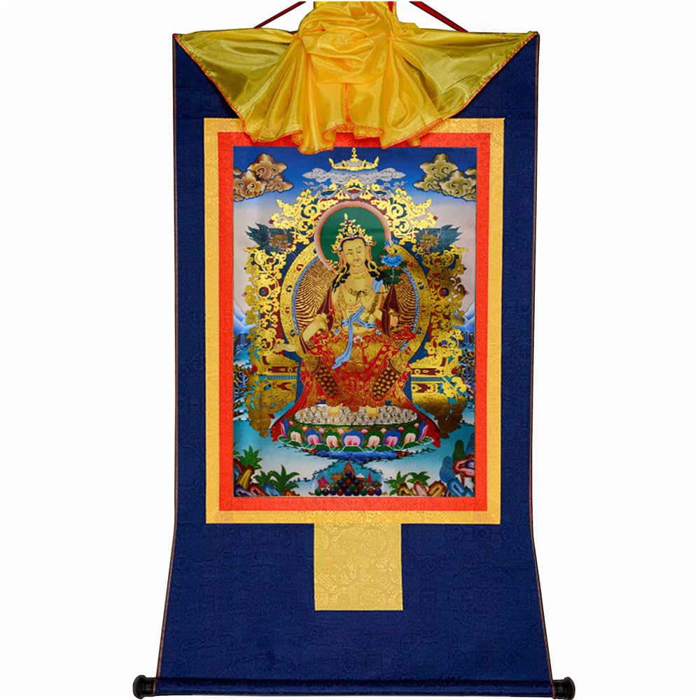 Maitreya Thangka (Maitreya / 13.8"L x 11"W)