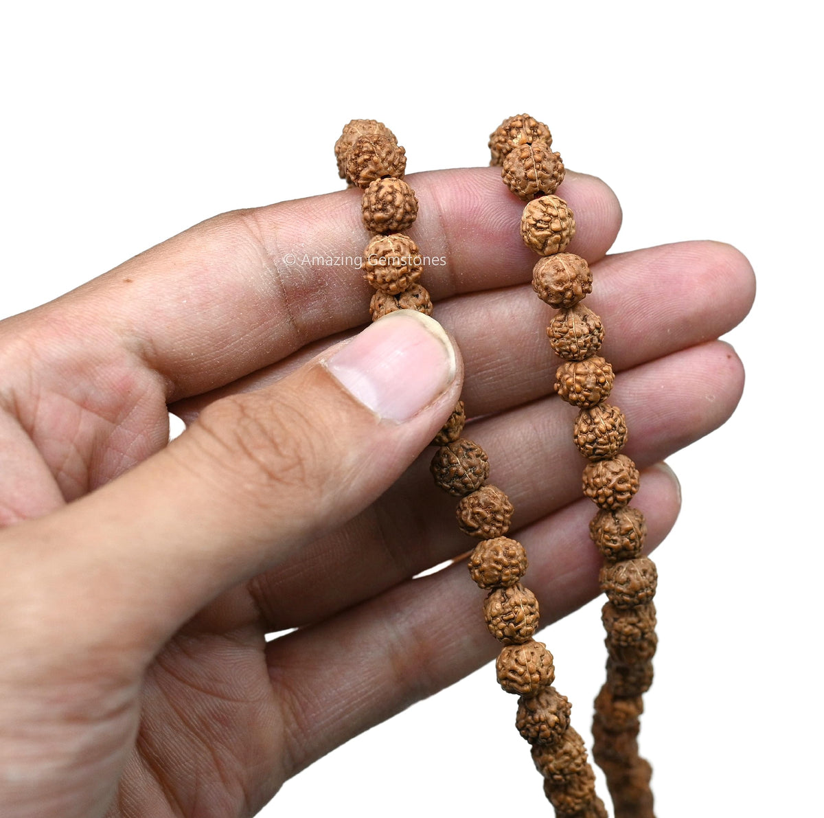 108 Beads Handmade Mala (Rudraksha / Plain)