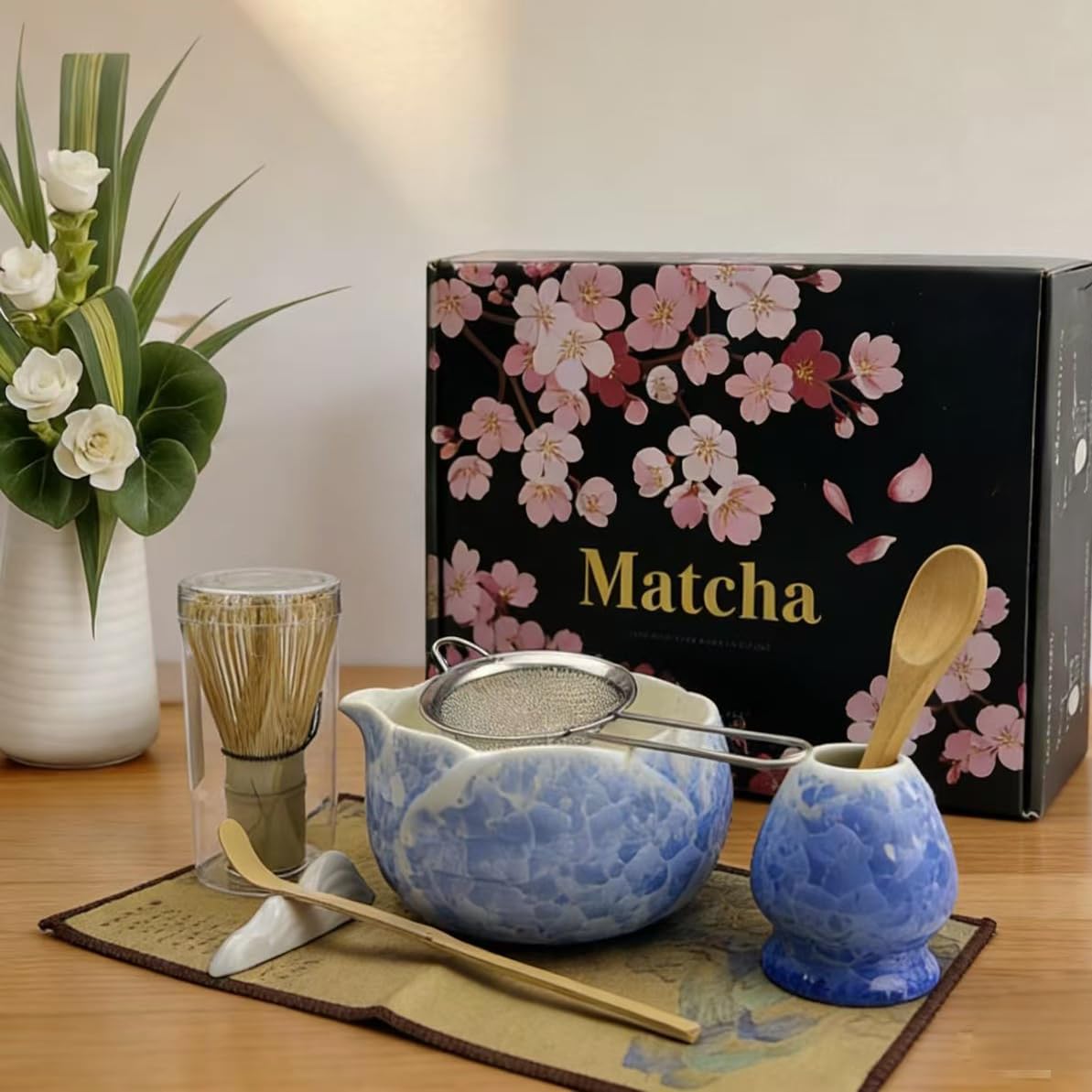Matcha Whisk Set (Blue)
