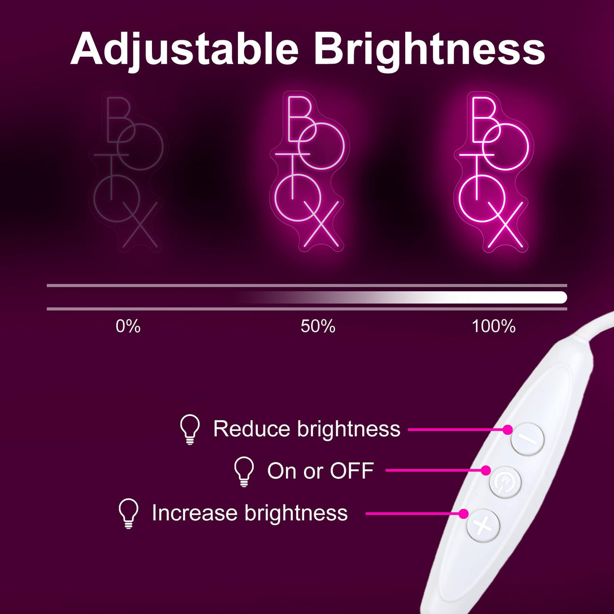 Botox Logo Neon Sign (Botox)