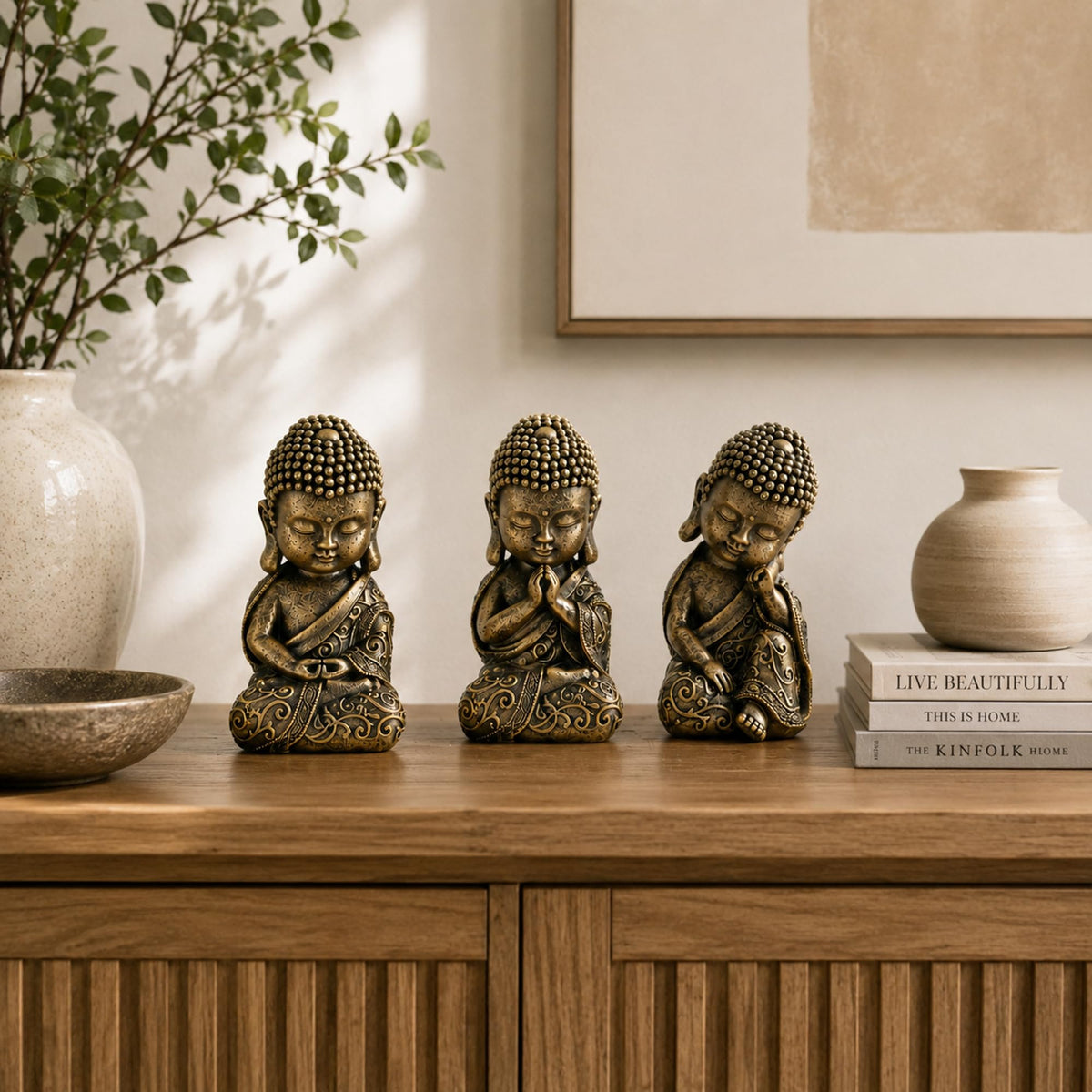 8 Inch Buddha Statue