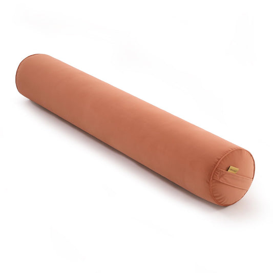 Long Round Body Pillow for Adults (Amber Orange / 47.24"*7.87")