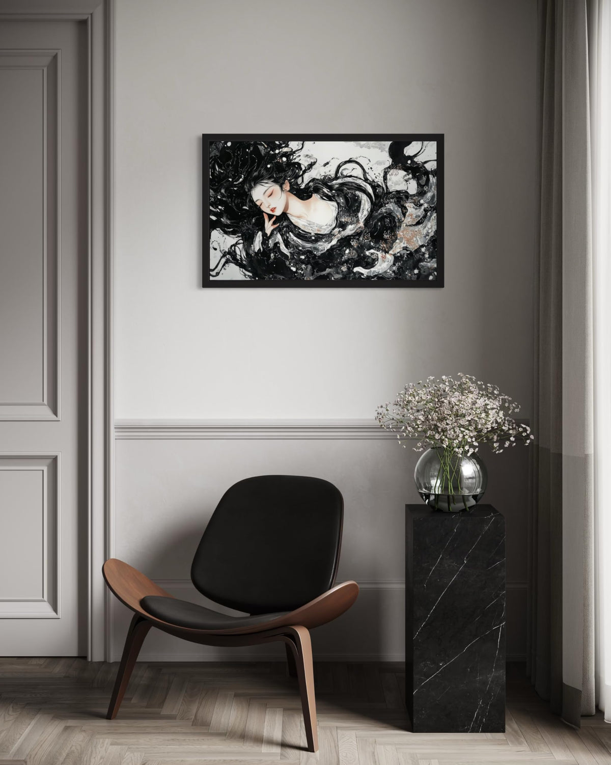 Shunga UnFramed Wall Art Print Poster (Shunga / 20"L x 16"W)