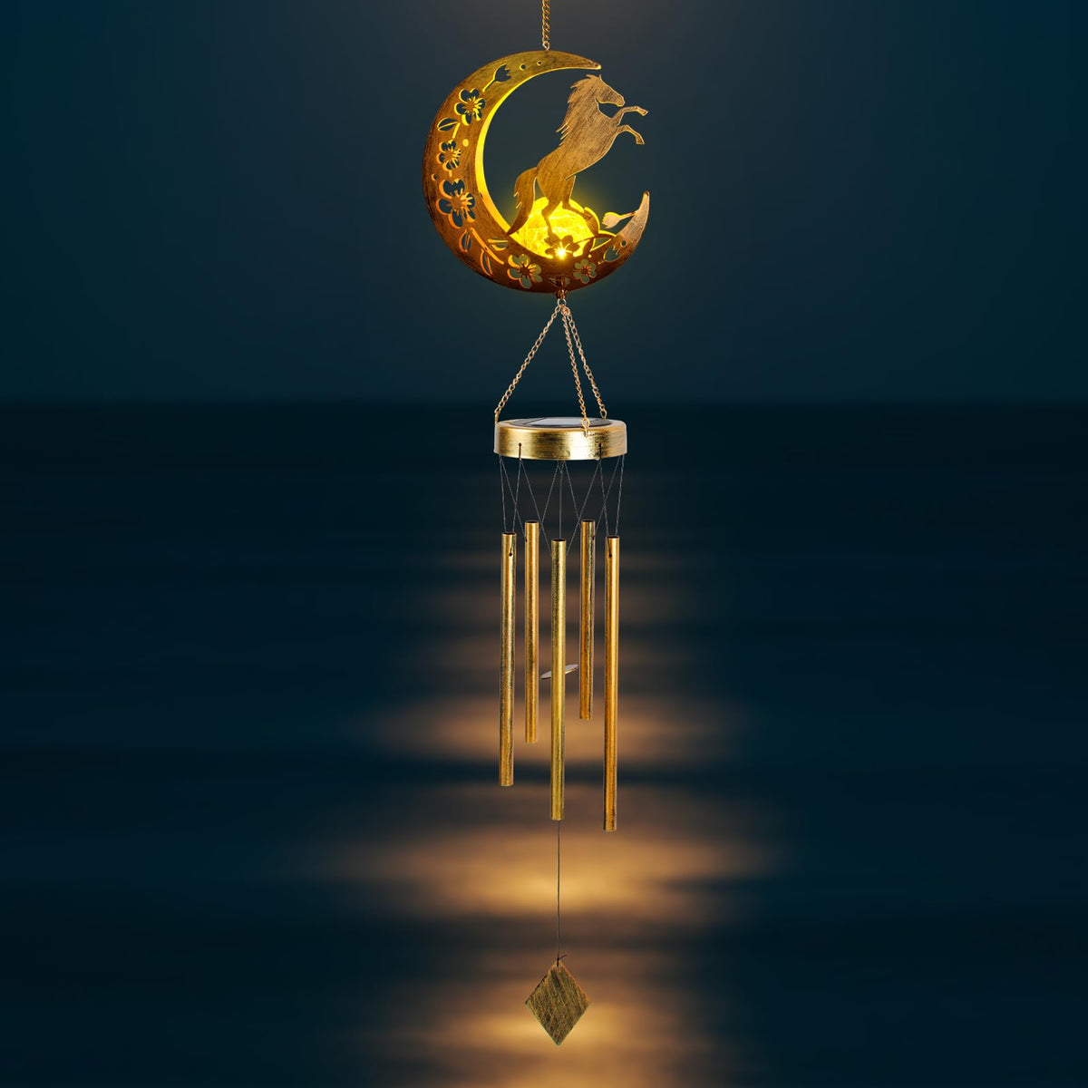 Moon Horse Wind Chime Decorative Gift