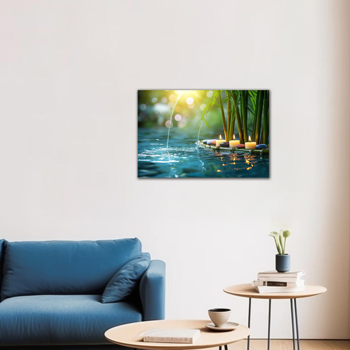 Zen Wall Art Zen Black Stone Canvas Prints for Meditation Office Decor (Zen Stones Canvas Frame-10 / 18"L x 12"W)