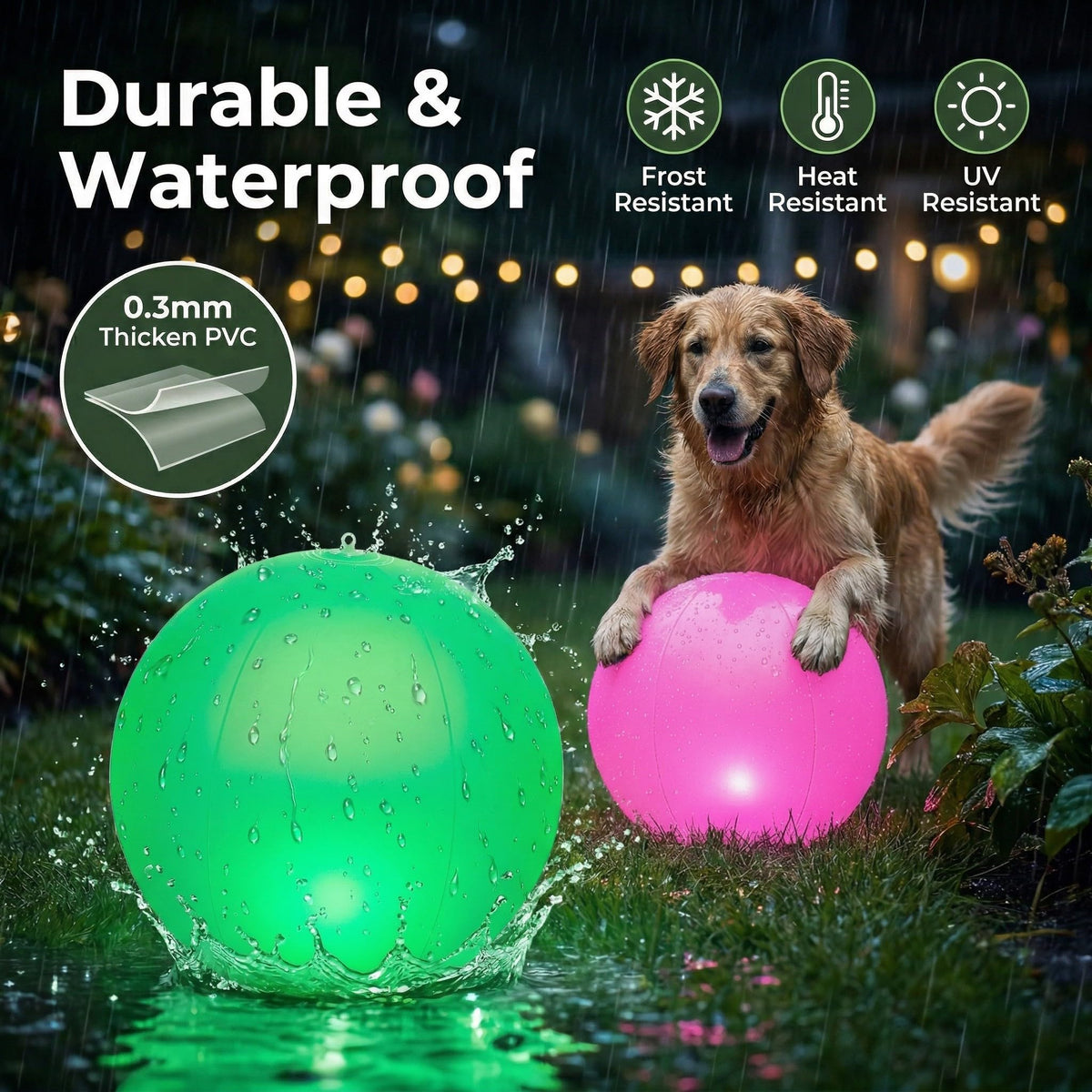 Solar Floating Pool Lights (Multiple)