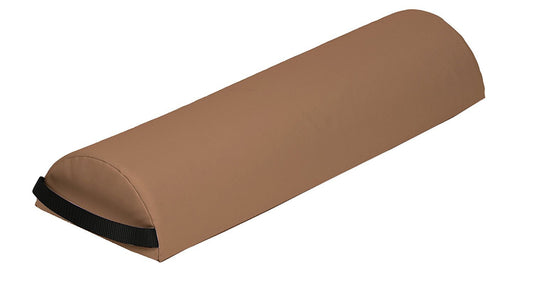 Massage Bolster Pillow Half Jumbo (Half Round Jumbo / Latte)