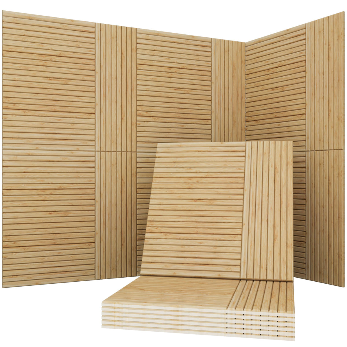 Acoustic Wall Panels (23.6 X 23.6 Inches / Zen Split)