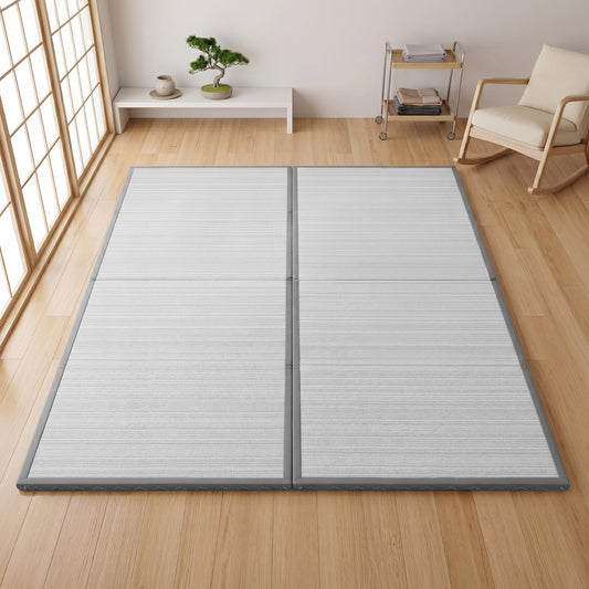 Japanese Tatami Mat (Light Gray / King)
