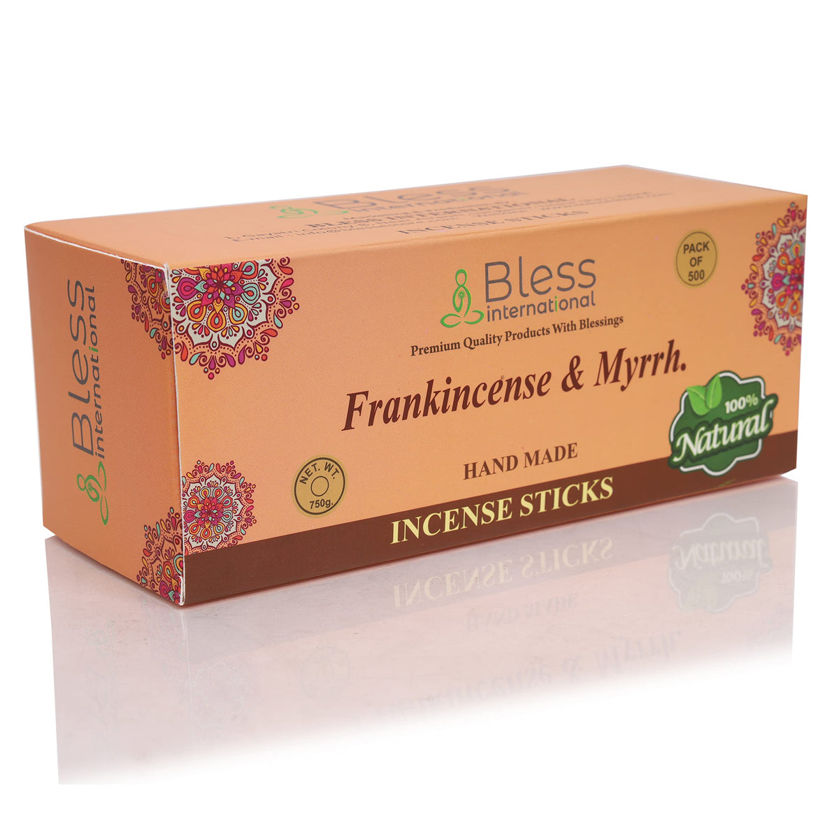 Bless Frankincense (Frankincense & Myrrh / 500 Sticks (26 OZ/750 GM))