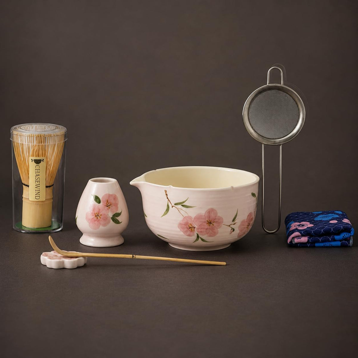 Matcha Whisk Set (Pink)
