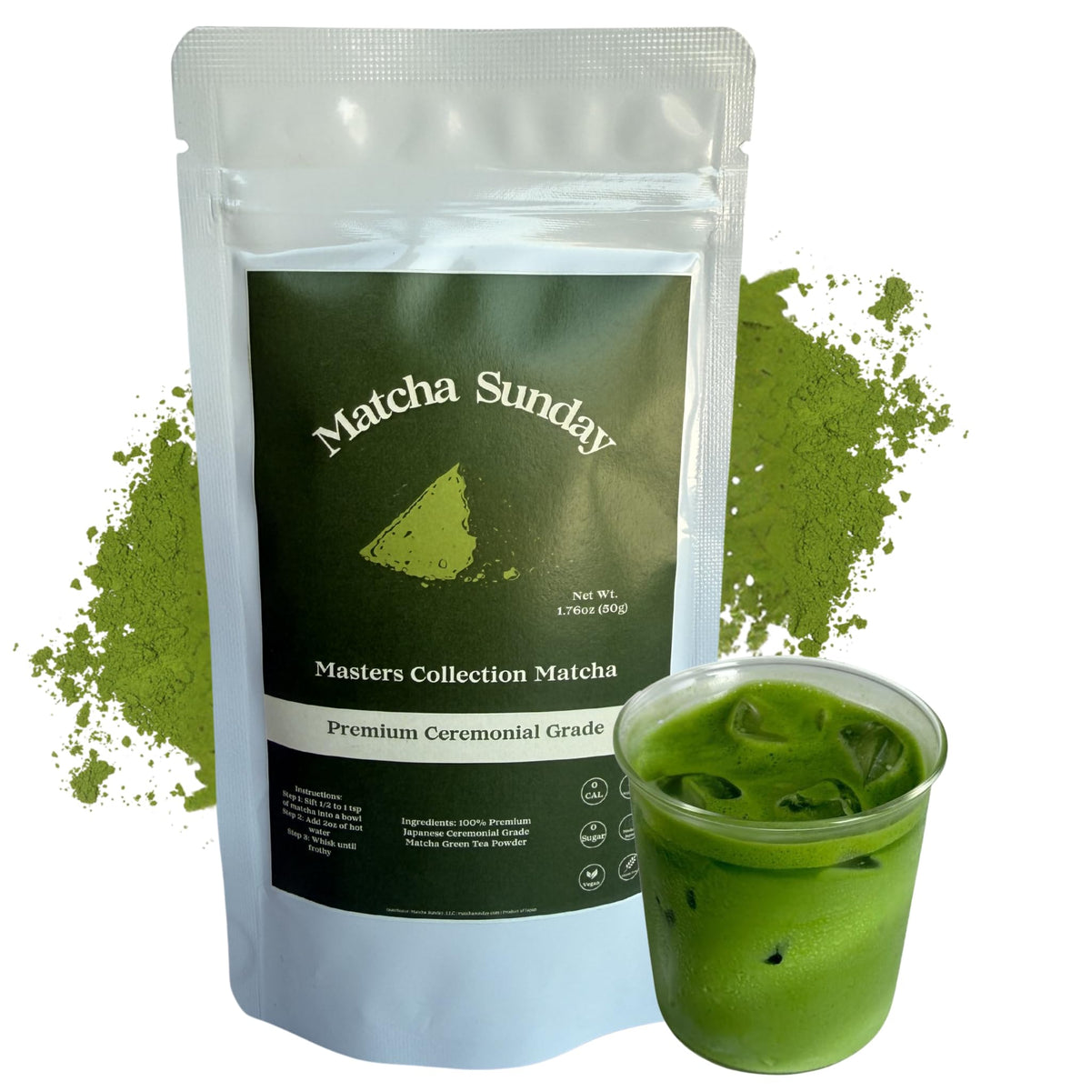 Masters Collection Premium Ceremonial Grade Matcha (1.75 Ounce (Pack of 1))