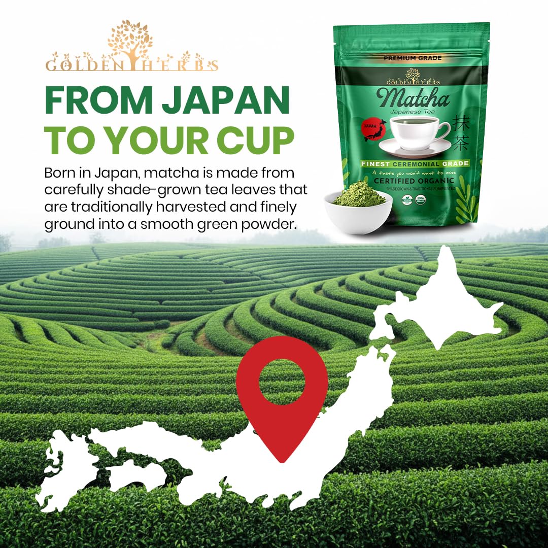 Matcha Superior Ceremonial Blend Green Tea Powder from Uji (1.06 Ounce (Pack of 1))