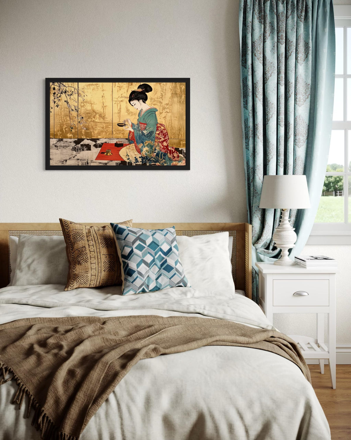 Shrine Maiden UnFramed Wall Art Print Poster (Shrine Maiden / 20"L x 16"W)