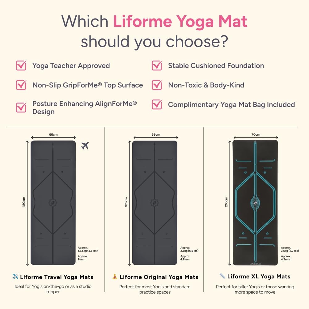 Travel Yoga Mat (Red)