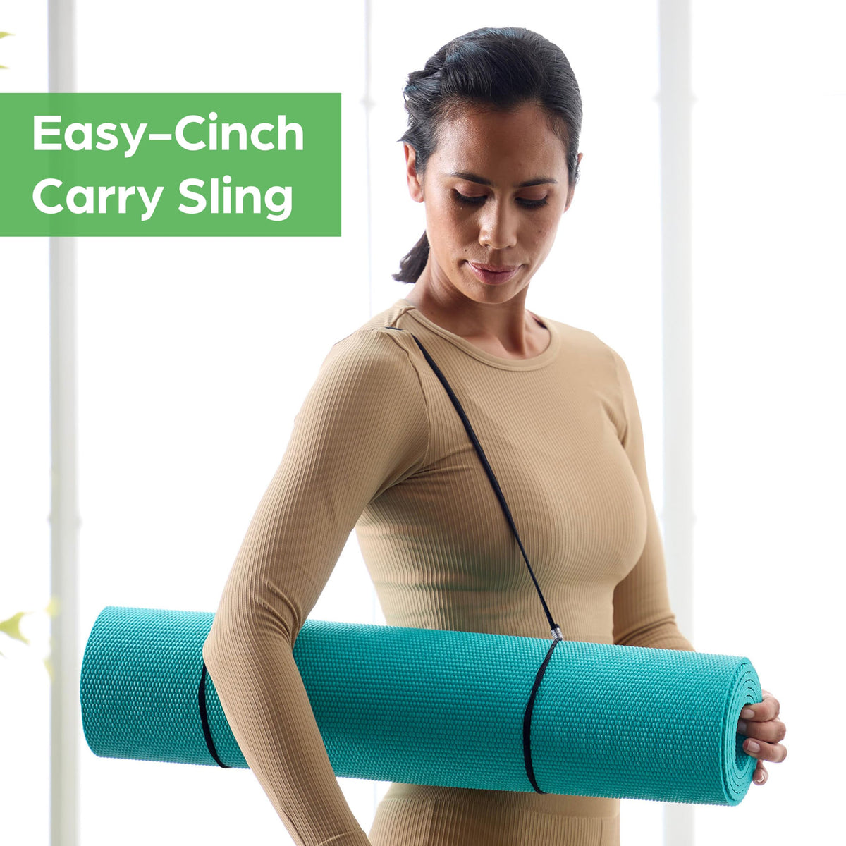 Essentials Yoga Mat (Teal / 1/4" (6MM))