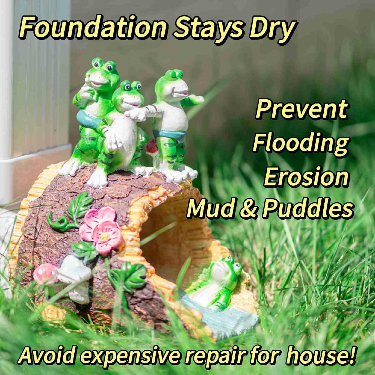 APX Frog Gutter Downspout Extensions (Frog)