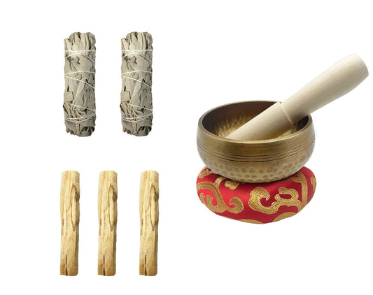 White Sage Smudge Product (Tibetan Singing Bowl)
