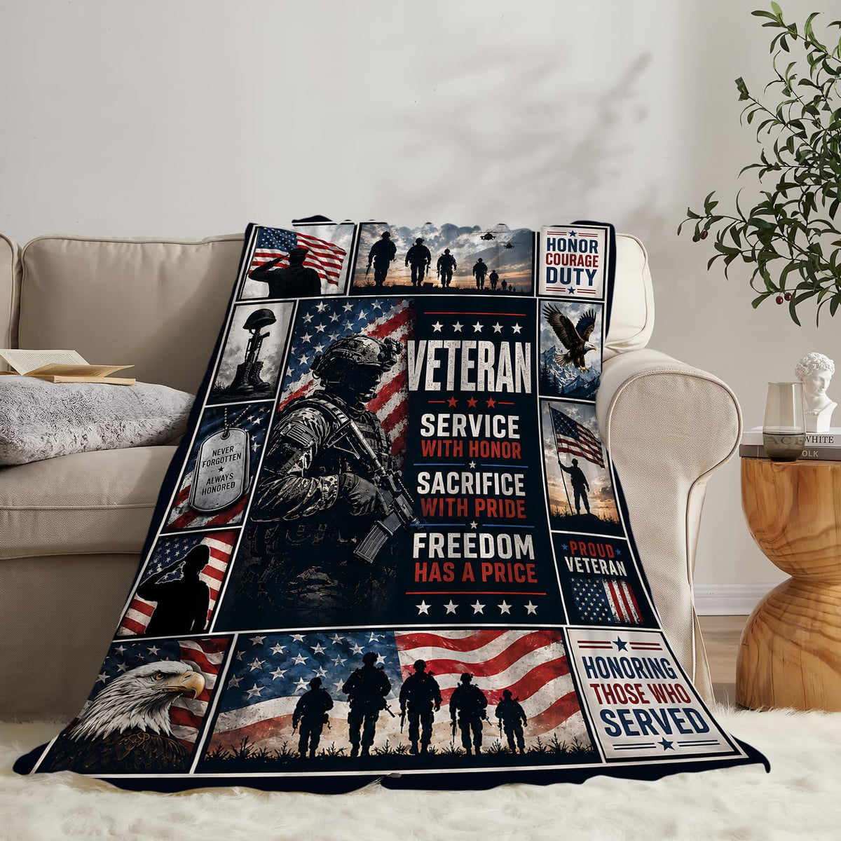 Veteran Blanket (40"x50" / Veteran)