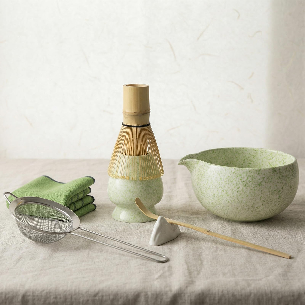 Matcha Whisk Set (Sage Green)