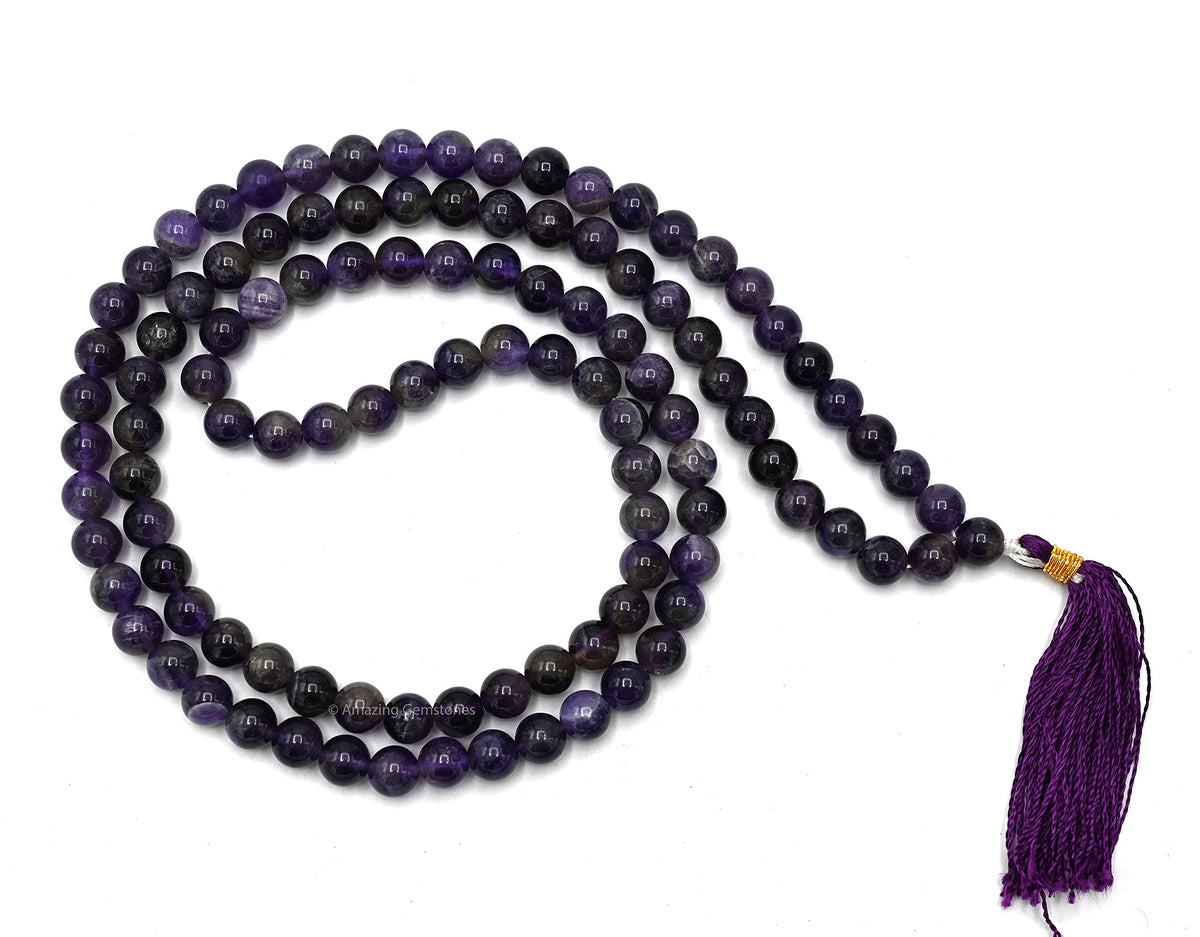 Amethyst Mala (Amethyst / Plain)