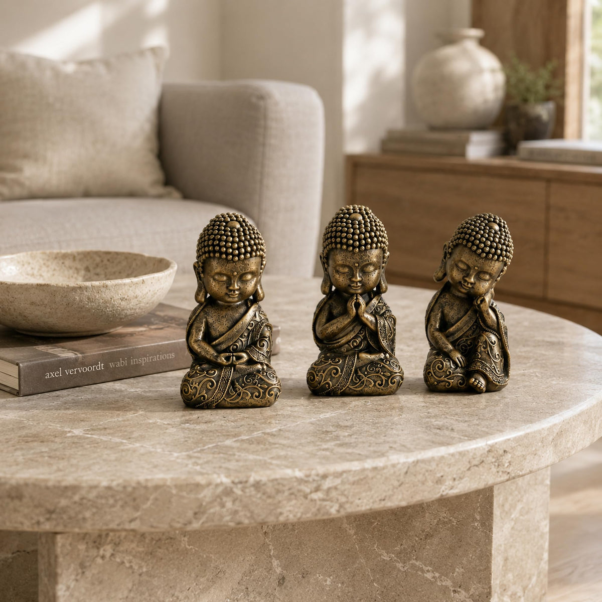 8 Inch Buddha Statue