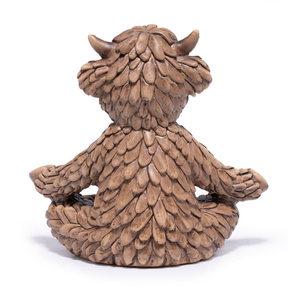Meditation Highland Cow Figurine (Meditation Cow)