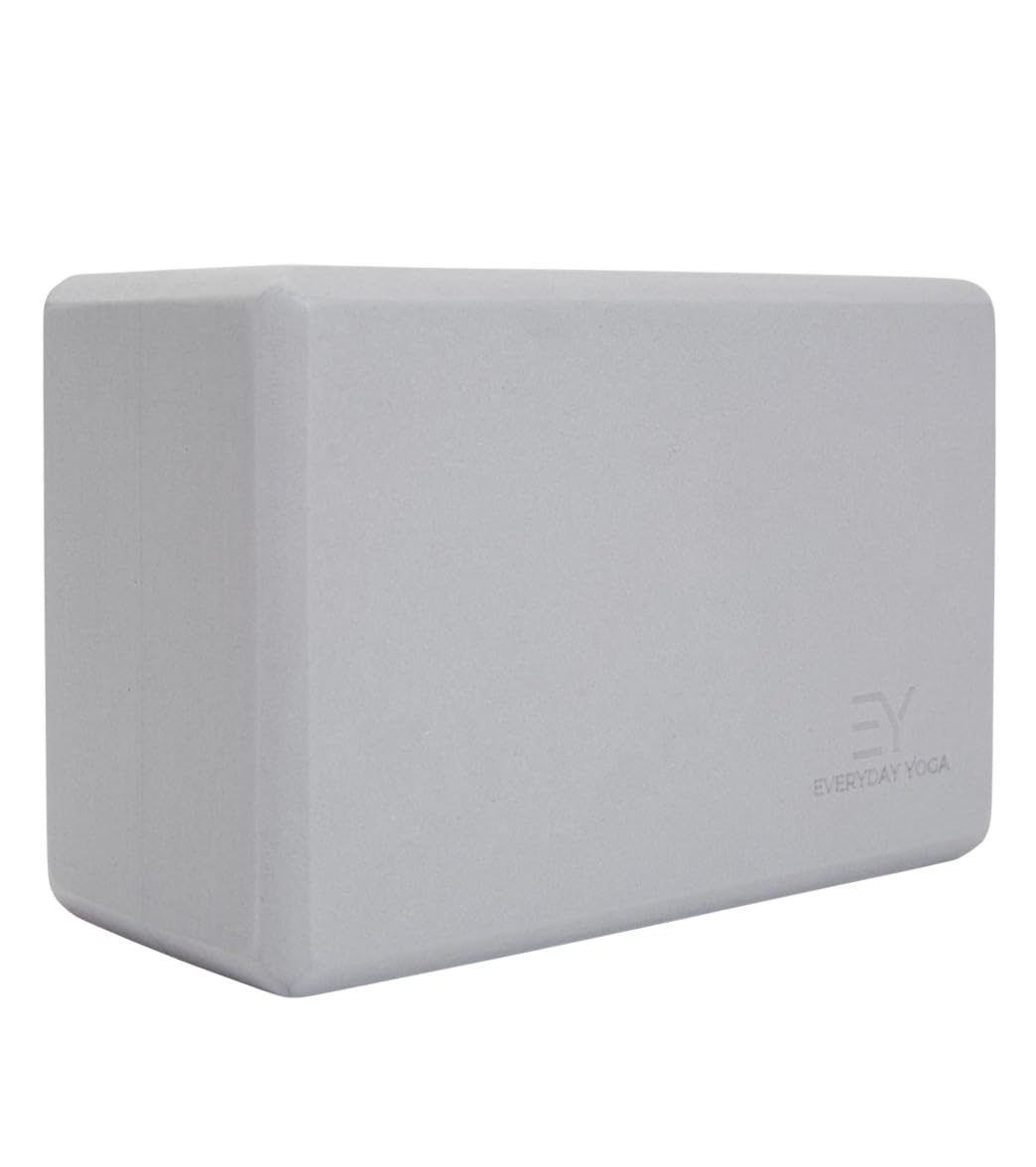 4 Inch Foam Yoga Block (Slate / 4 Inch Thick)