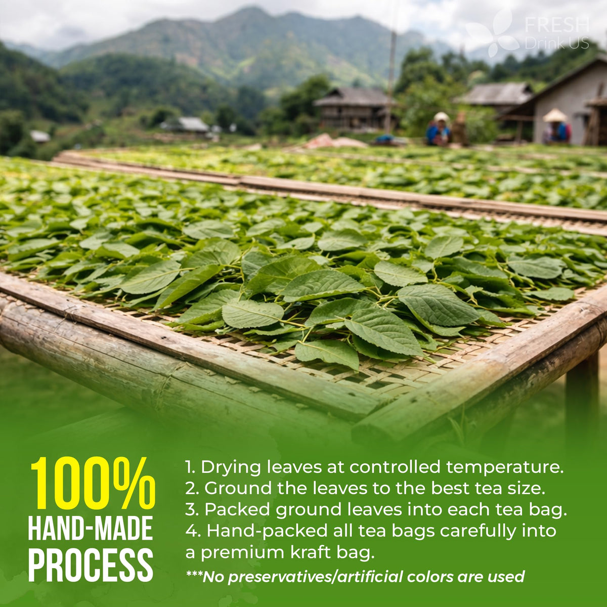 Premium Mulberry Leaf Tea (120 Tea Bags)