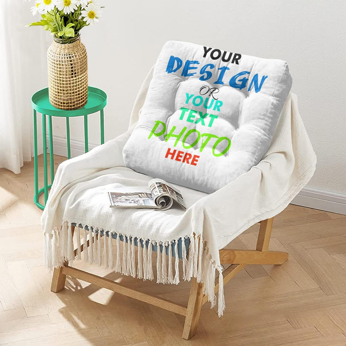 Meditation Cushion (Customization / Square)