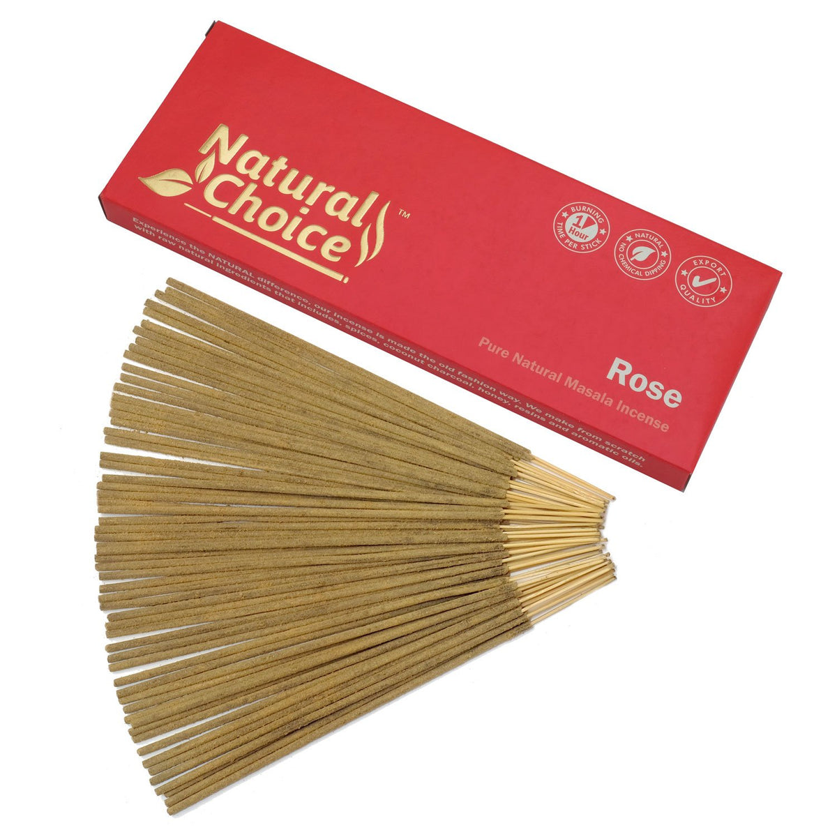Rose Incense Sticks 100 Grams (single pack / Rose)