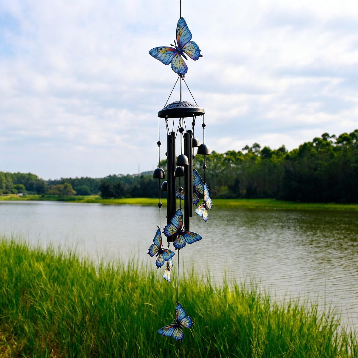 Butterfly Wind Chimes for Outside