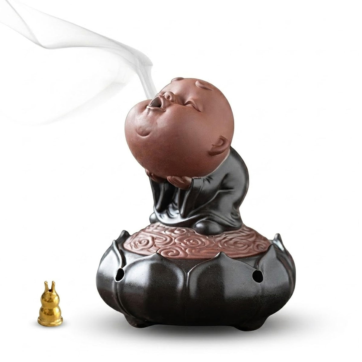 Ceramic Coil & Cone Incense Burner (Mindfulness)