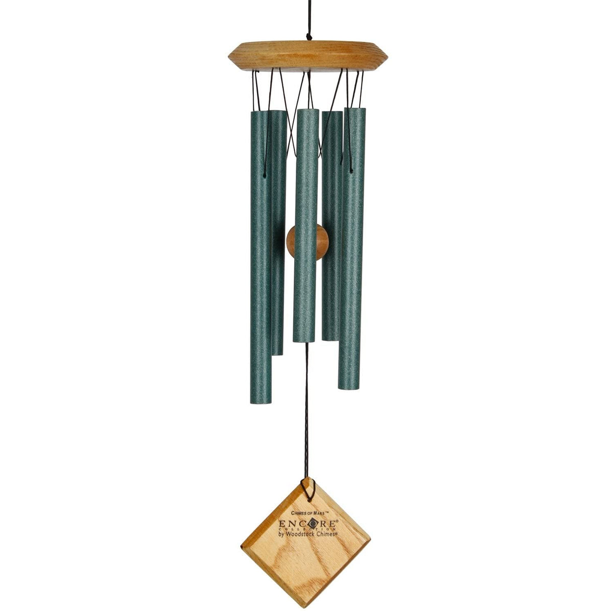 Woodstock Wind Chimes of Mars Wind Chimes for Outside (Verdigris)