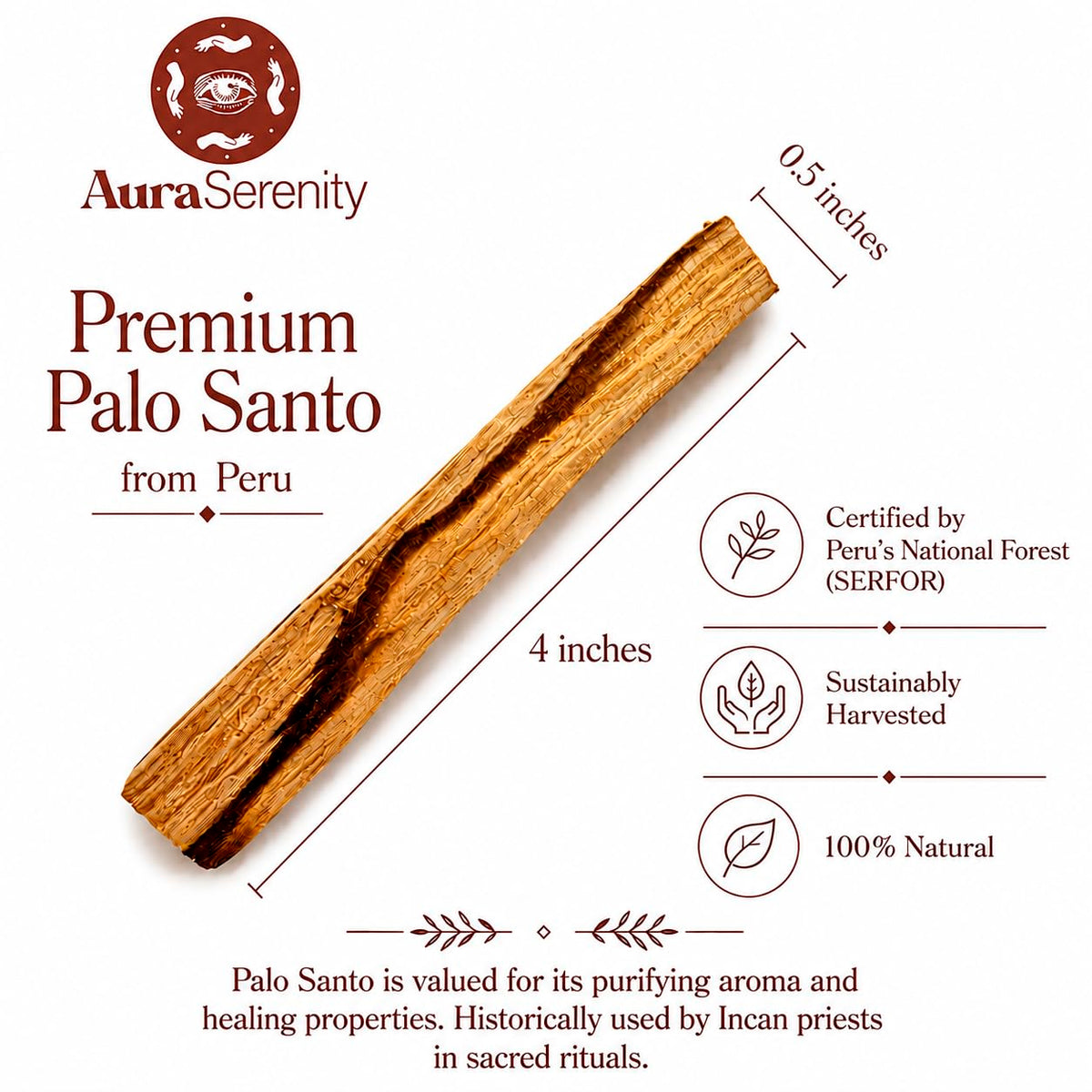 Palo Santo Sticks 7 Pack from Peru