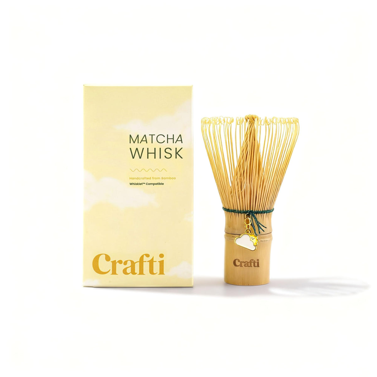 Matcha Whisk With Removable Whisklet™ Charm