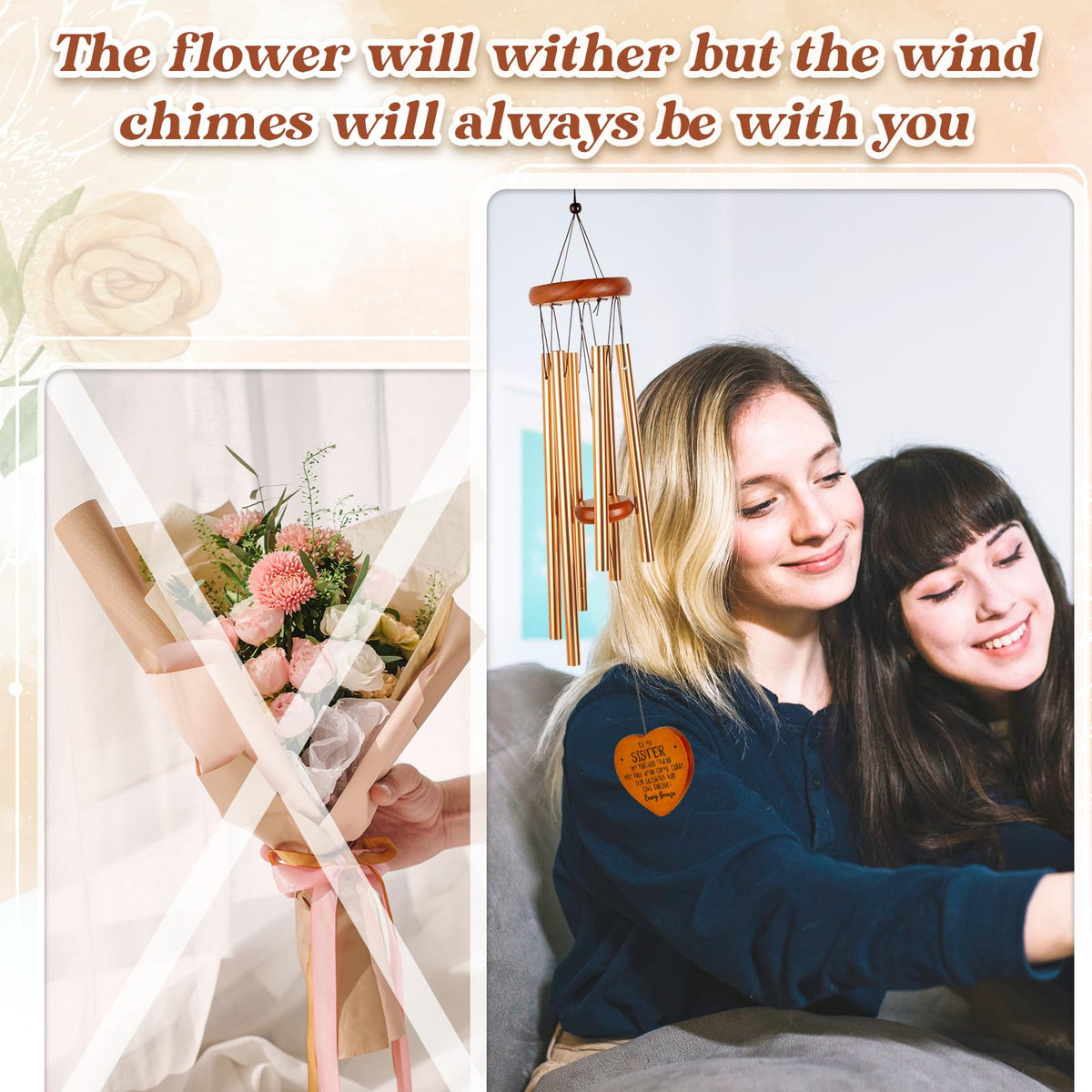 Sisters Gifts from Sister (Sister / Medium-26")