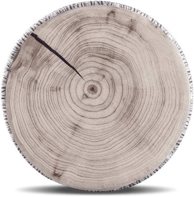 Decorative Round Throw Pillow (Green / 14" x 14" x 2.75")