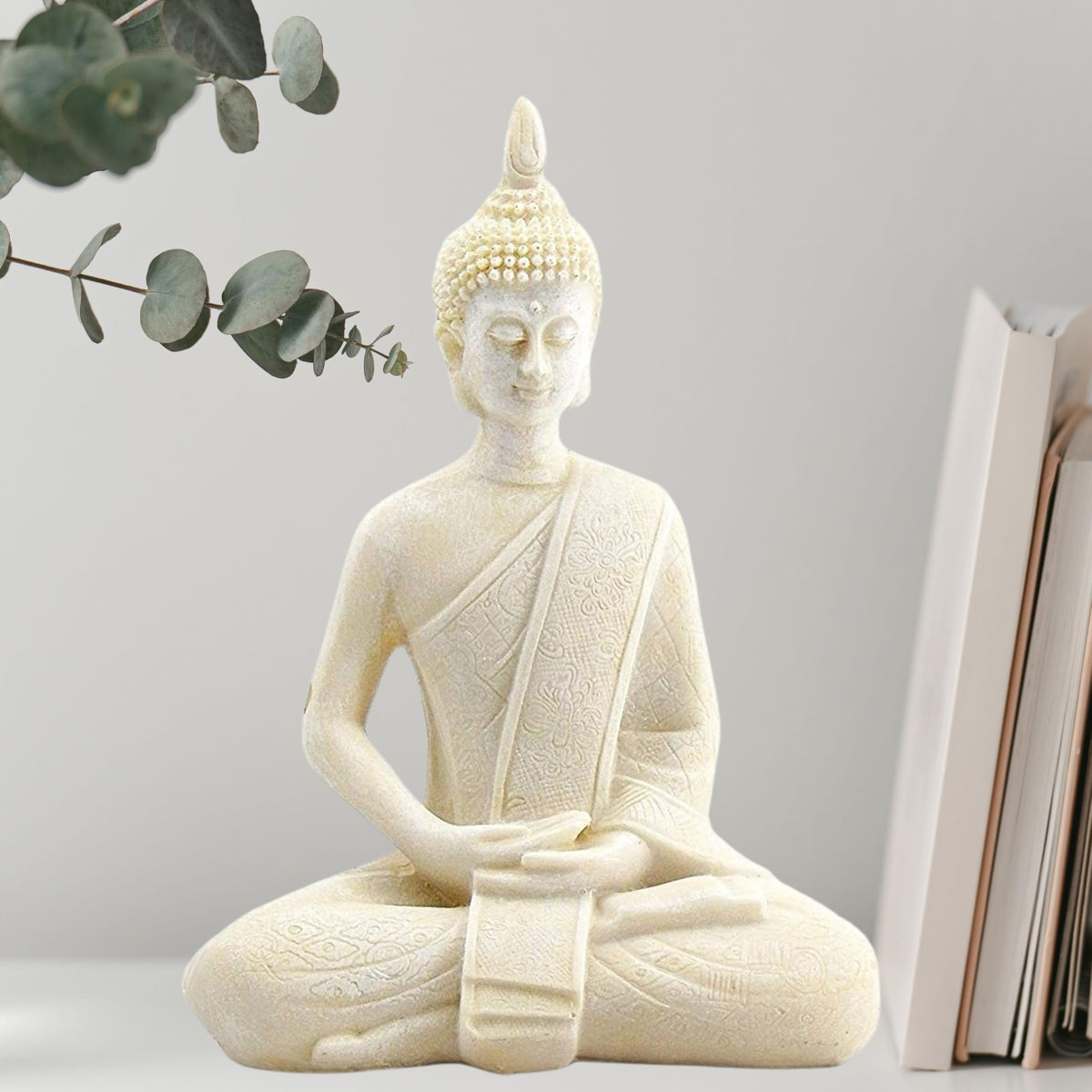 Rustic Buddha (White)