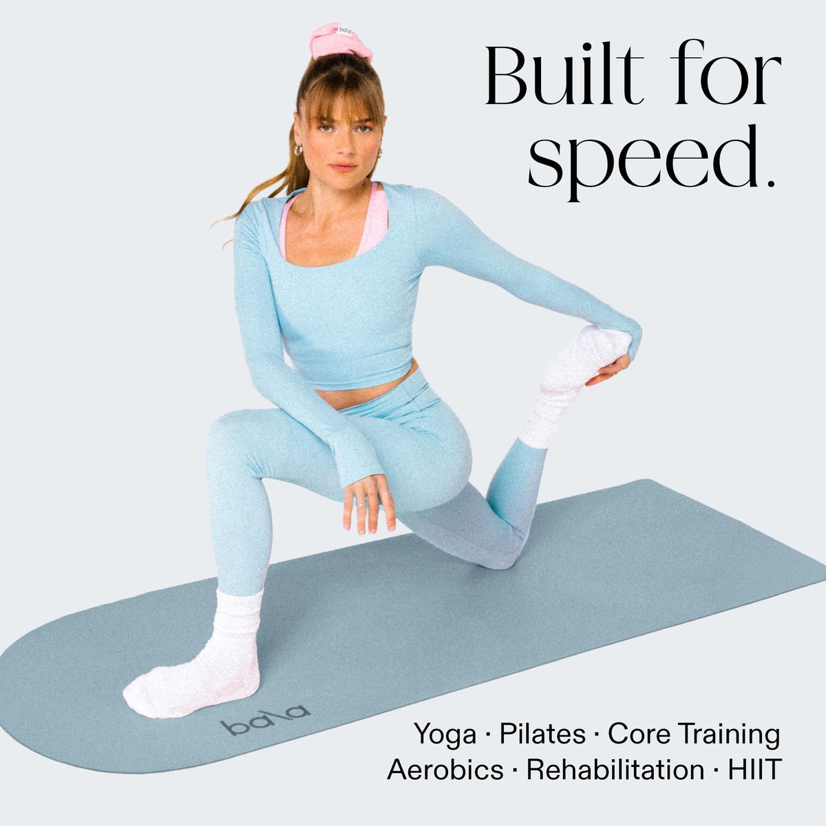 Yoga Mat for Home Gym (Mat - 5mm / Sea)