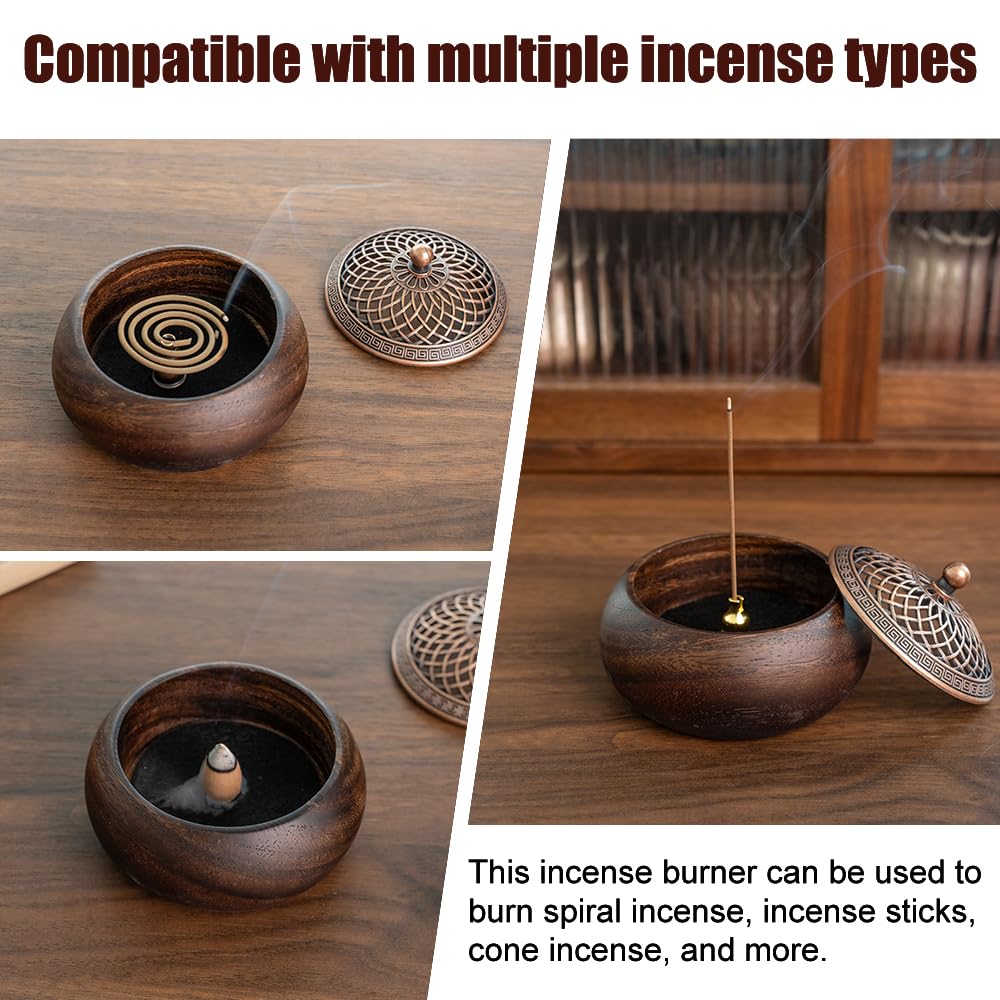 Round Incense Burner (Round Incense Holders)