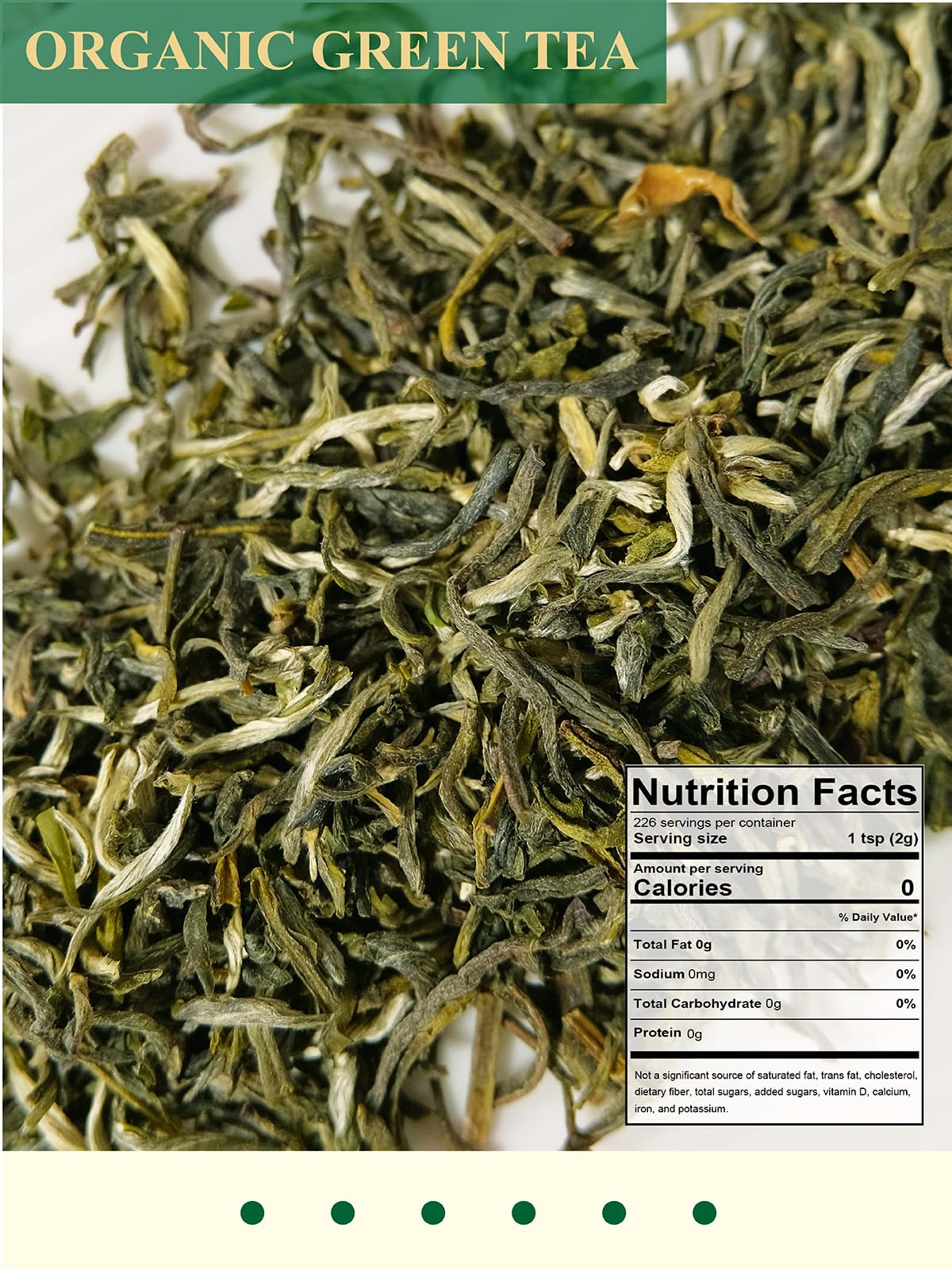 Organic Green Tea Loose Leaf (16 Ounce (Pack of 1))