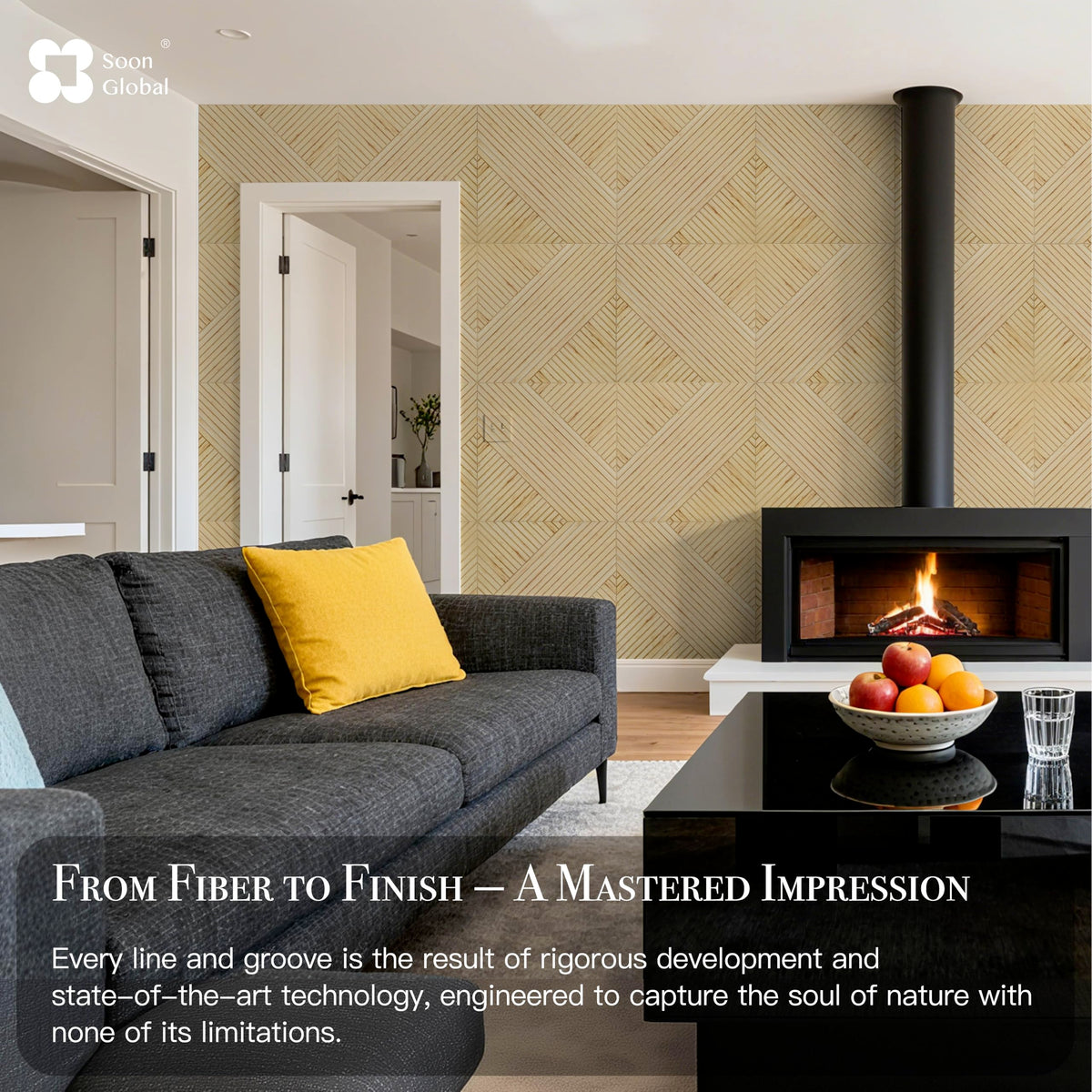 Acoustic Wall Panels (23.6 X 23.6 Inches / Harvest Cross)