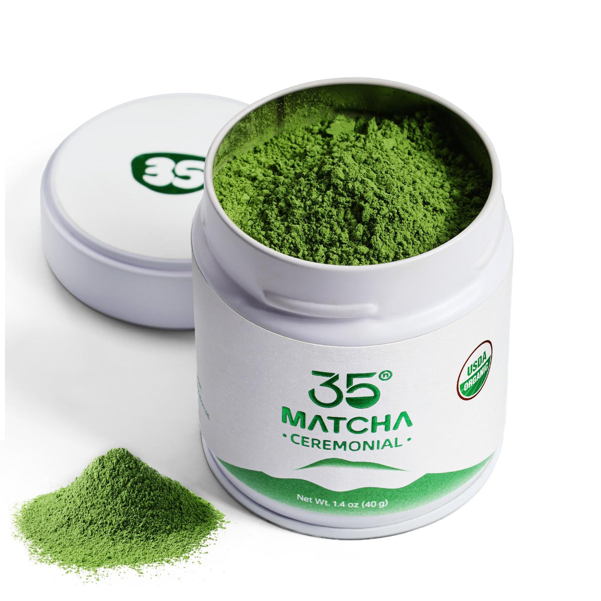 40g 1.4 oz Organic Ceremonial Matcha for Café (1.4oz/40g)