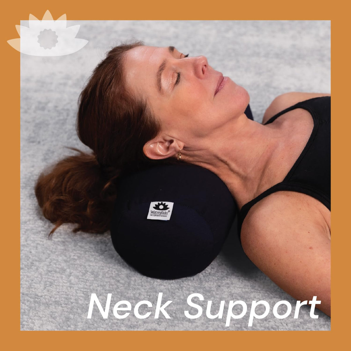 Buckwheat Neck Bolster (Black)