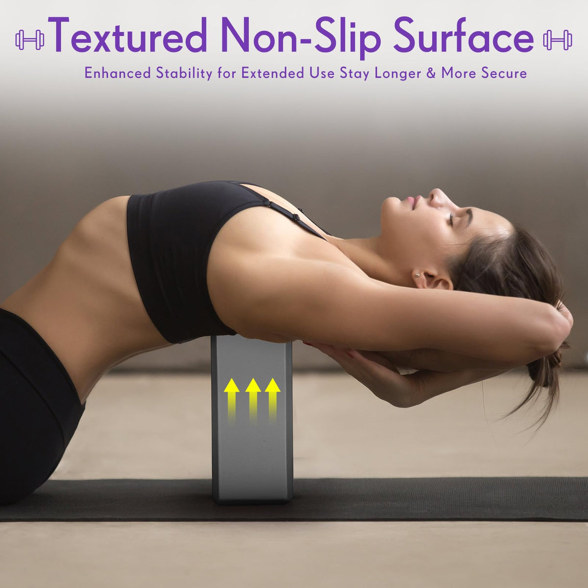 4 Pack Multicolor 4 Pack Yoga Blocks Non Slip Pilates Foam Brick (Multicolor)