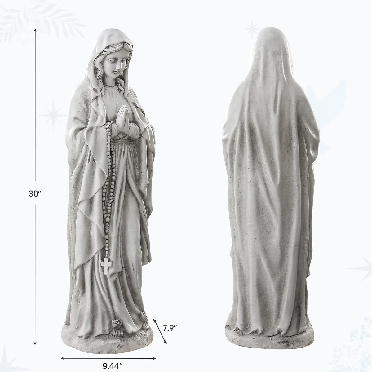 Virgin Mary Praying Statue (Praying Virgin Mary-29.5")
