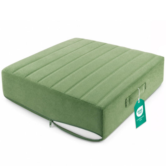 Floor Pillow for Adults (Green / 22 Inch (Pack of 1))