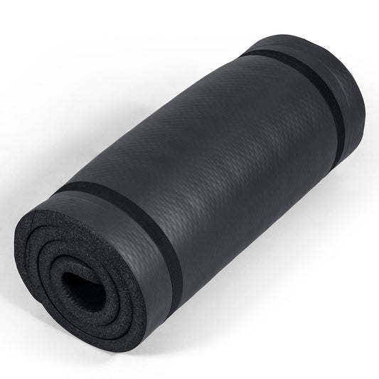 1" Extra Thick Yoga Mat (Diamond / Black)