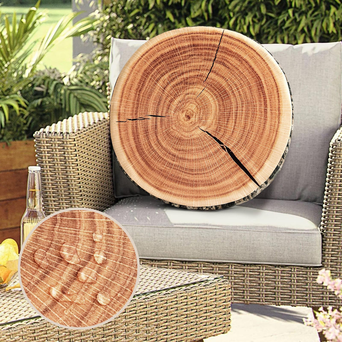 Outdoor Waterproof Throw Pillow (1 Pack)